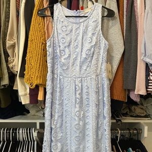 Altar’d State blue lace dress